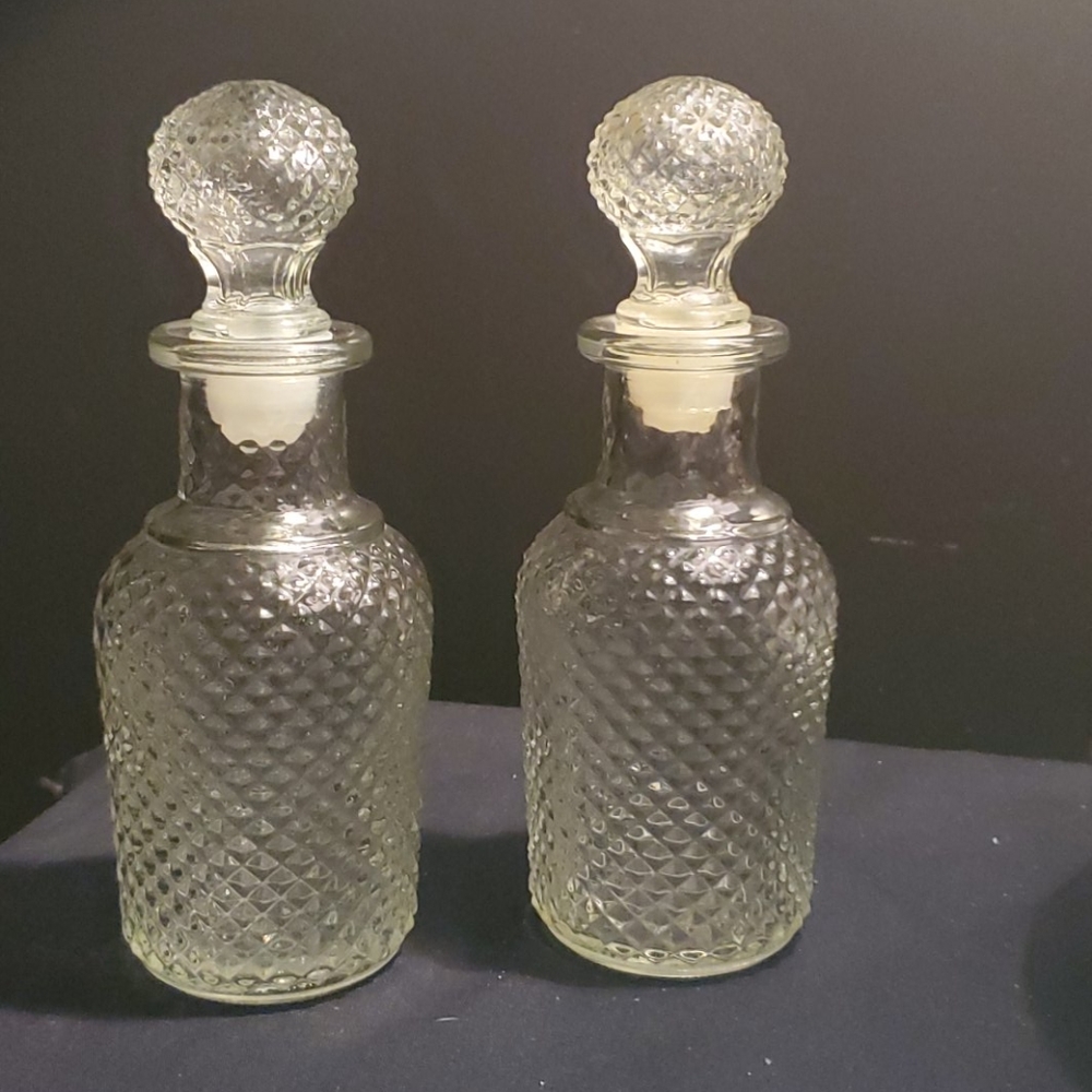 Vtg. Avon  stopper bottles 2